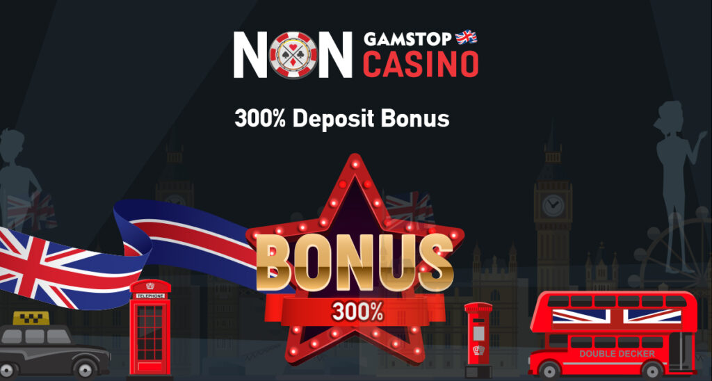 300$ Deposit Bonus UK - Best 300$ Welcome Casino Bonuses