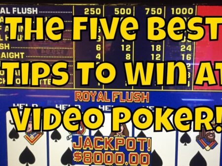 Tips on How to Practice Video Poker