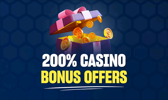 200% Deposit Bonus Offers