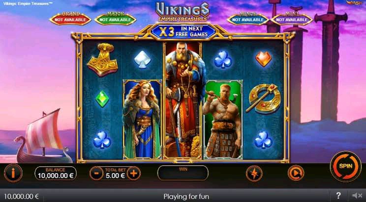 Vikings Online Casino Game